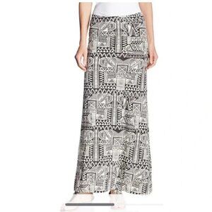 NWT Aztec Maxi Long Boho Skirt Size Medium BillABong